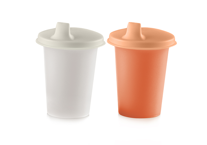 Tupperware Børnekrus (2) 