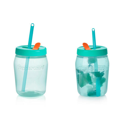 Tupperware Universal Jar Drinking Sæt (4) 
