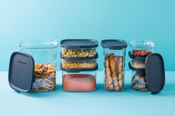 Tupperware Ultra Clear Kvadratisk 1,7 l 