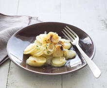 Varme kartoffelskiver