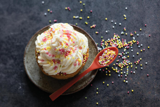 Tupperware Gulerods Cupcakes