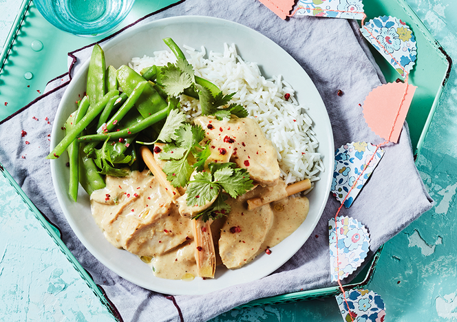 Tupperware Kylling express i peanut butter sauce 