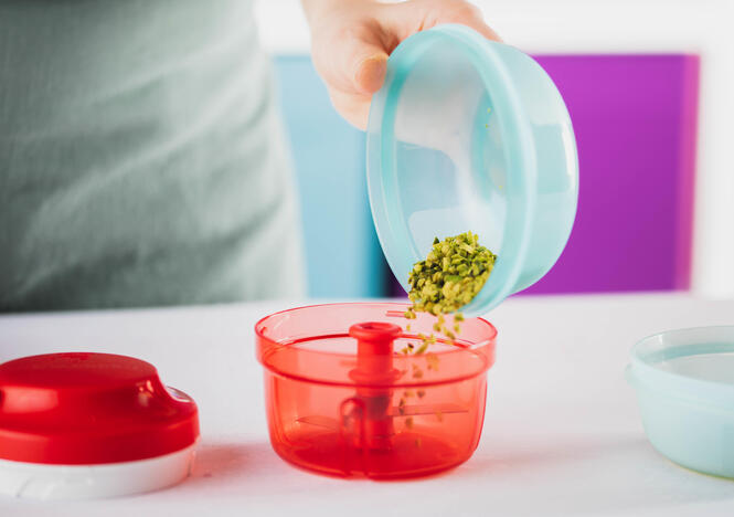 Tupperware Søde og sprøde honningkugler 