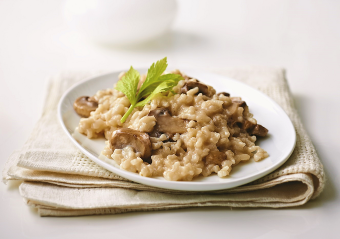 Tupperware Risotto med svampe 