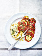 Tomat og Squash "Tian"